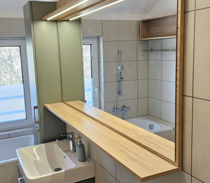 Olíva zöld fürdőszoba bútor 04