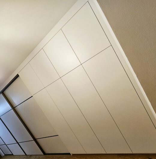 Tolóajtós gardrób szekrénysor 1